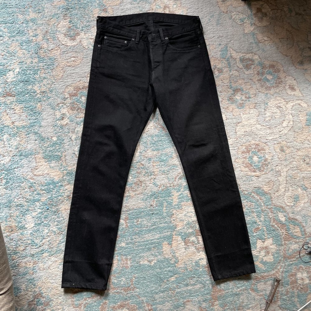 Steven Alan Jeans — Black — Size 30 Waist — Slim Fit